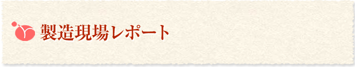 製造現場レポート